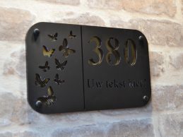 Adresbord vlinder 2515ZG