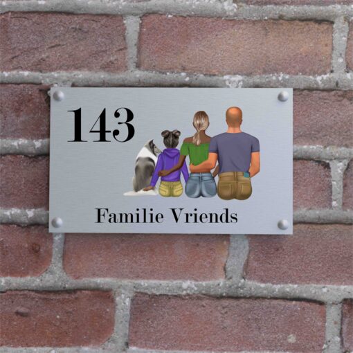 aluminium naambord 25x15 familie achterzijde_3