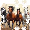 puzzel afbeelding met losse stukjes