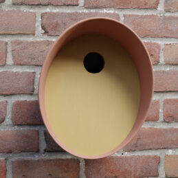 Alternative view of Nestkastje Ovaal met rond invlieggat Onbedrukt