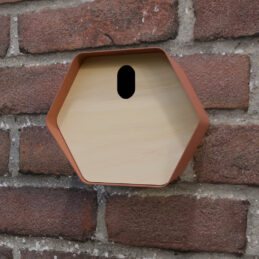 Alternative view of Nestkastje Hive met ovaal invlieggat onbedrukt