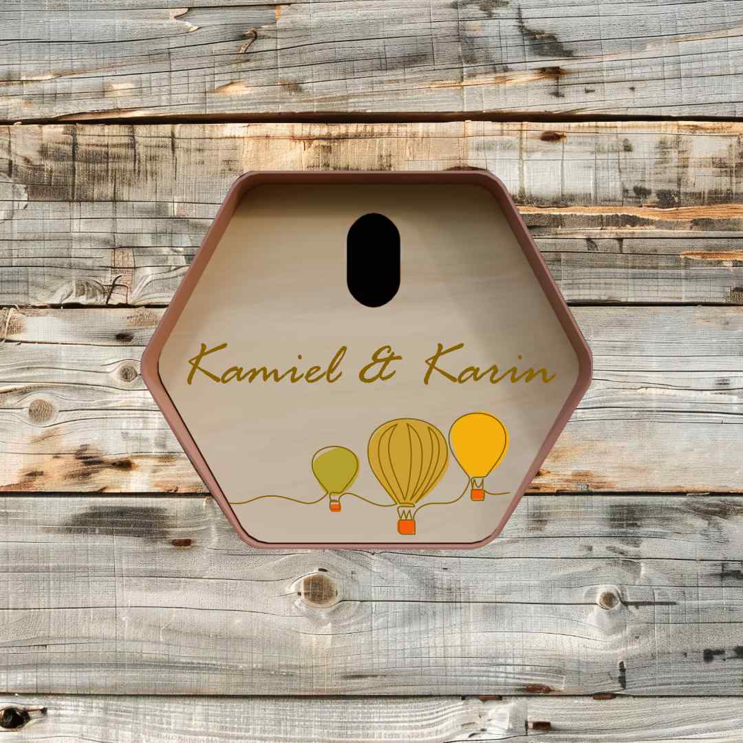 vogelhuisje hive ovaal ballonnen