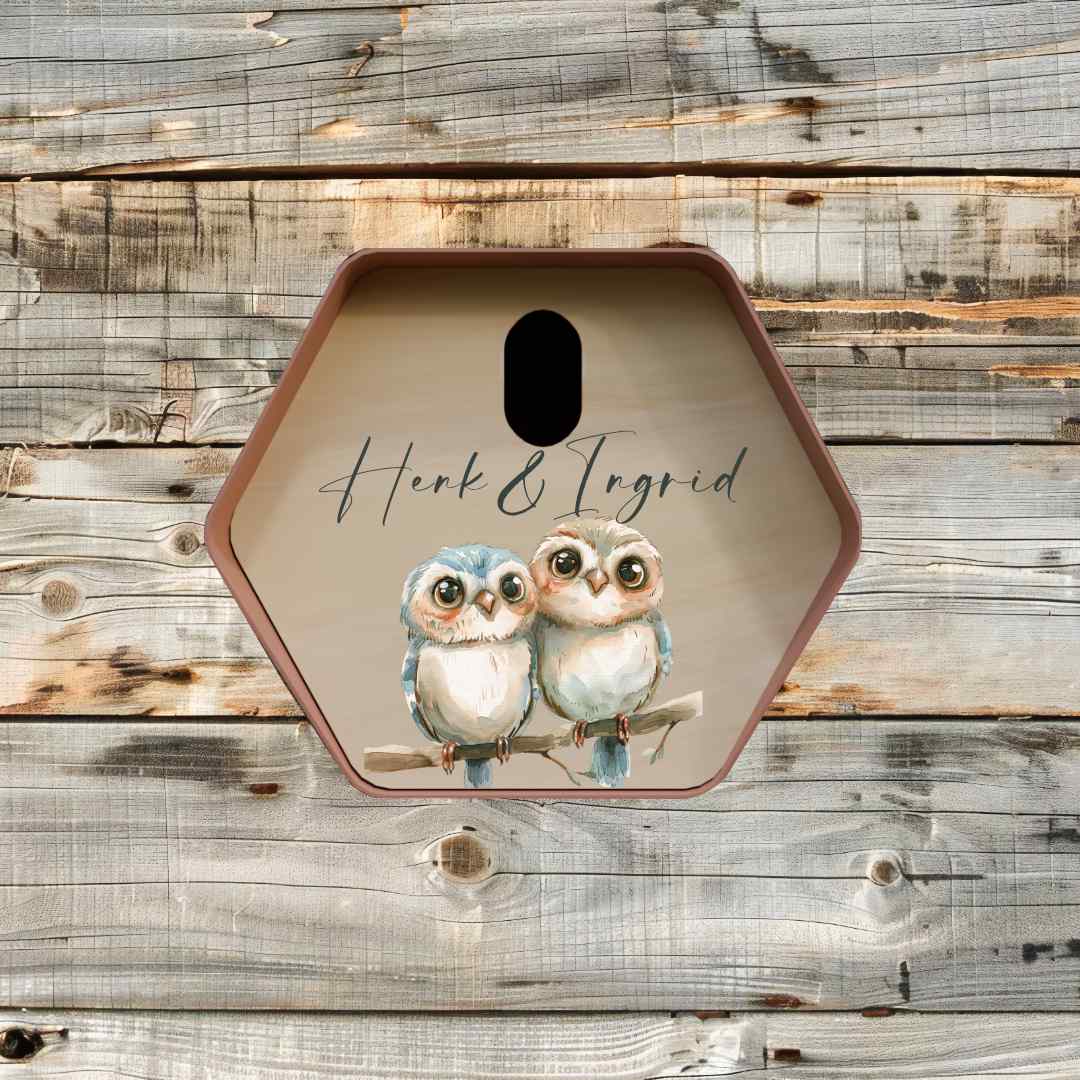 vogelhuisje hive ovaal birds 4