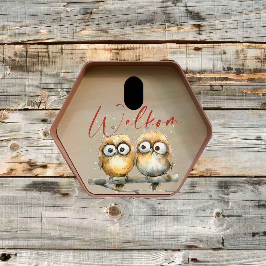 vogelhuisje hive ovaal birds 5