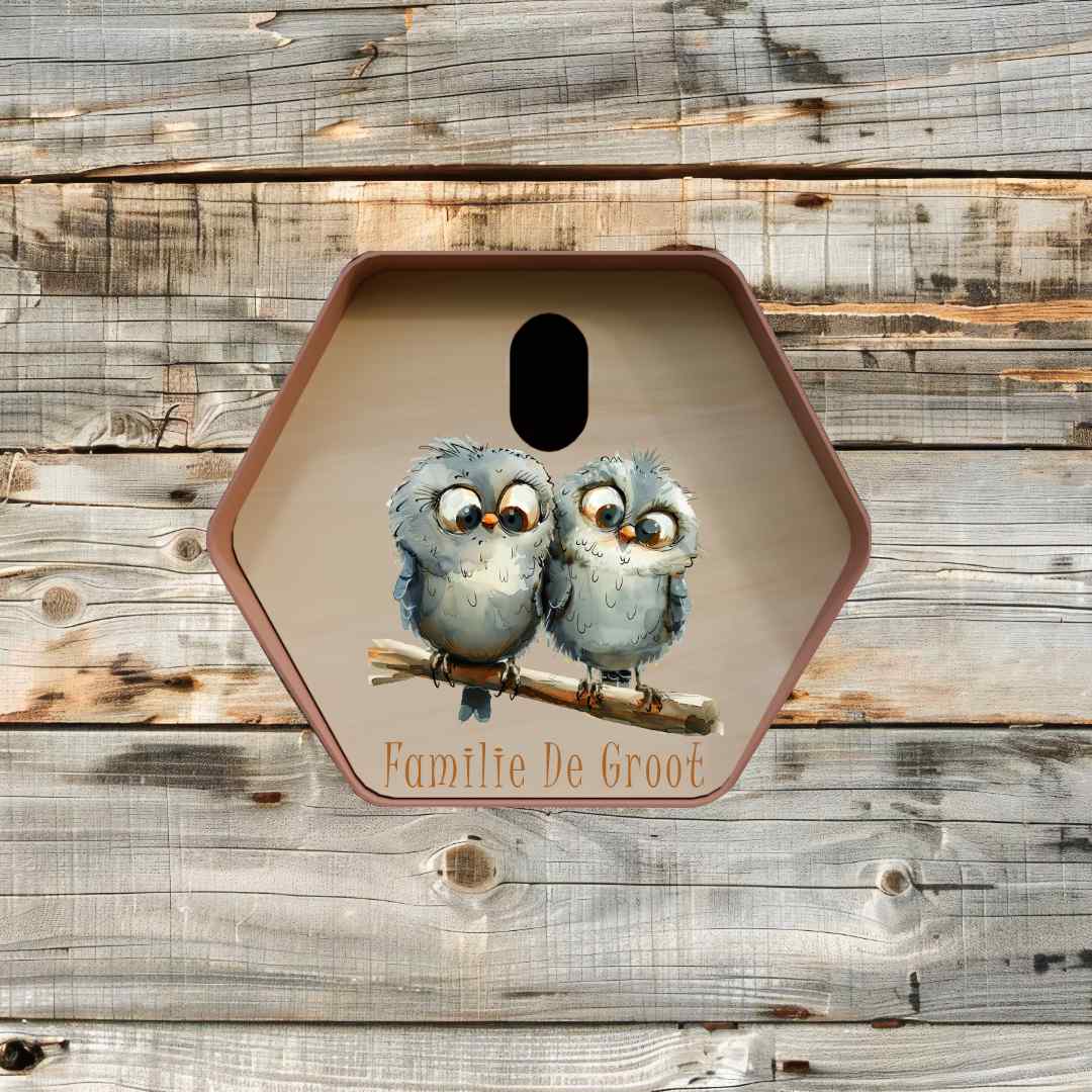 vogelhuisje hive ovaal birds 6