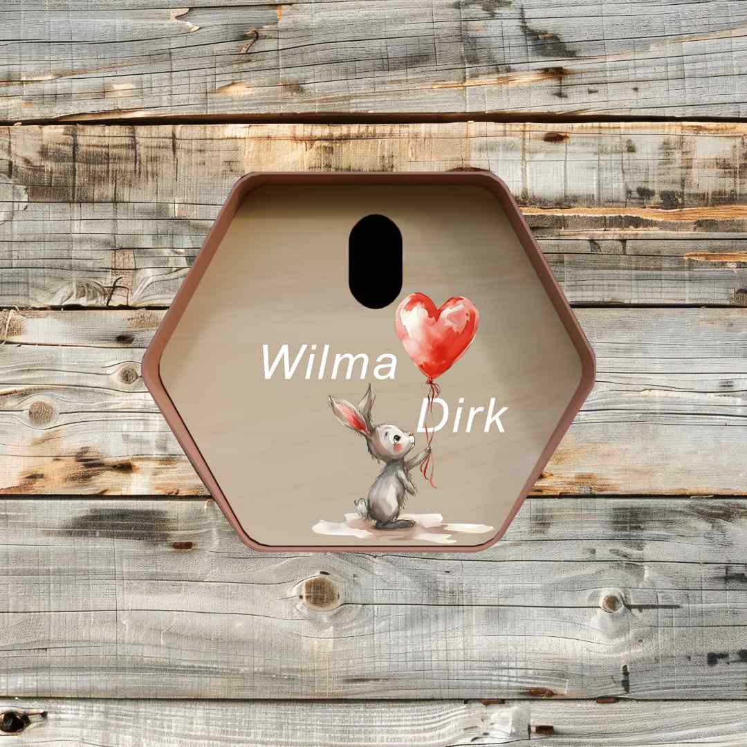 vogelhuisje hive ovaal bunny 2