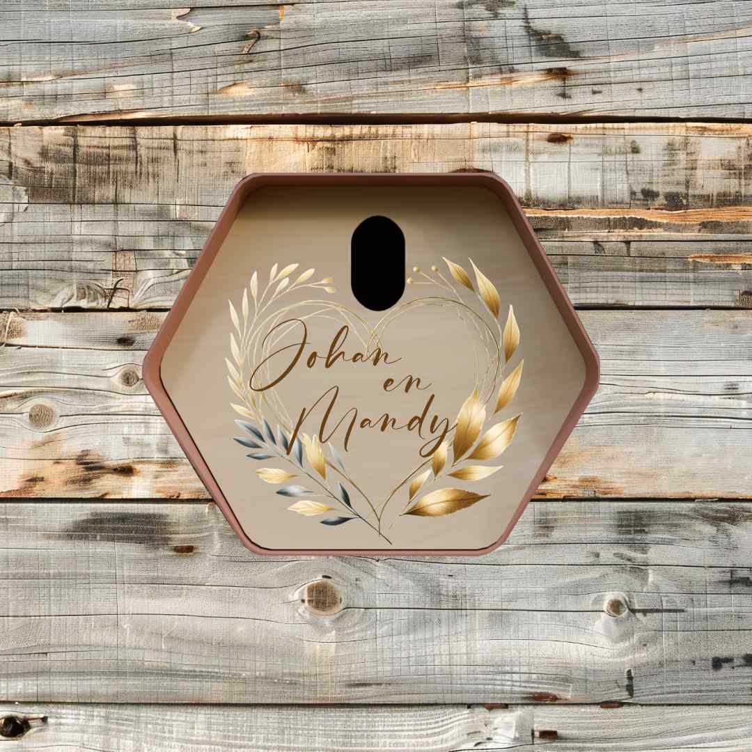 vogelhuisje hive ovaal volkoren